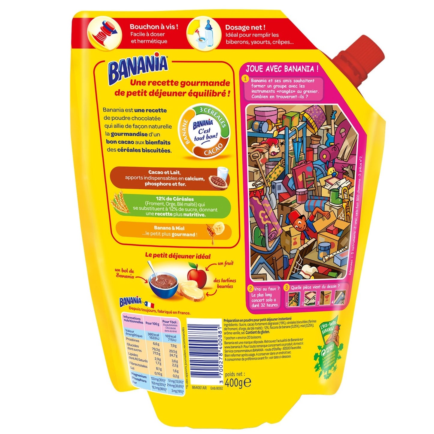 BANANIA Chocolate Powder