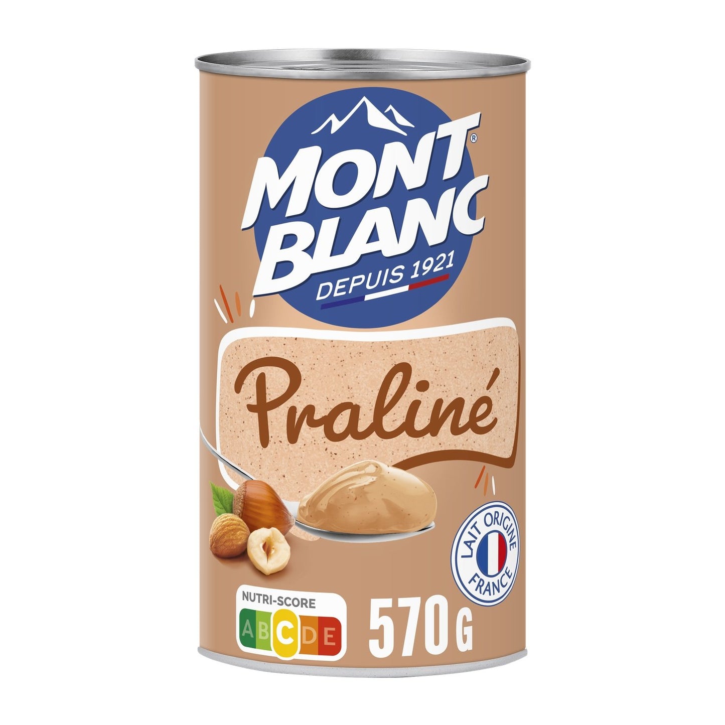 Crème Dessert Praliné MONT BLANC
