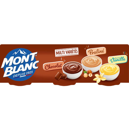Crème Dessert Assortiments MONT BLANC