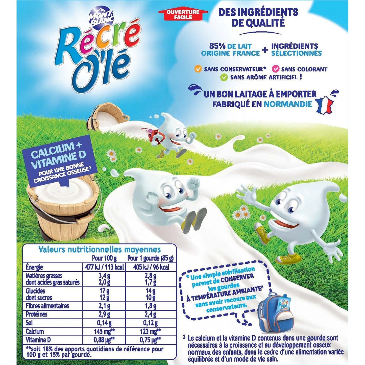 MONT BLANC Vanilla Dessert Creams