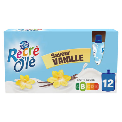 Crème Dessert Saveur Vanille RECRE O'LE