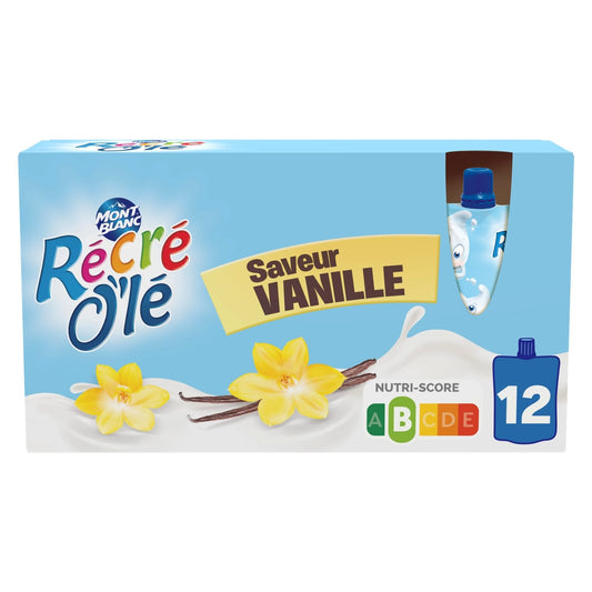 Crème Dessert Saveur Vanille RECRE O'LE