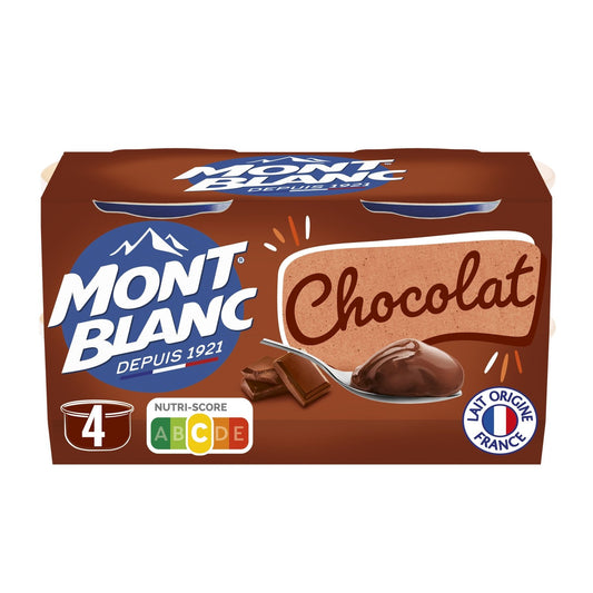 MONT BLANC Chocolate Dessert Cream