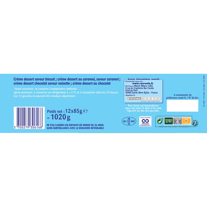 Goûters Laitiers Récré O'lé Assortiments MONT BLANC