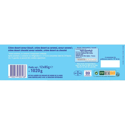 [ANTI-GASPILLAGE] Goûters Laitiers Récré O'lé Assortiments MONT BLANC - Date de durabilité minimale : 28/02/2026