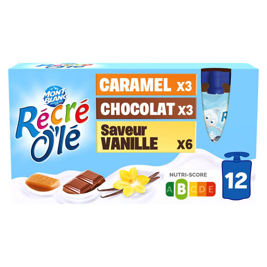 Récré Olé Dairy Snacks MONT BLANC Assortment