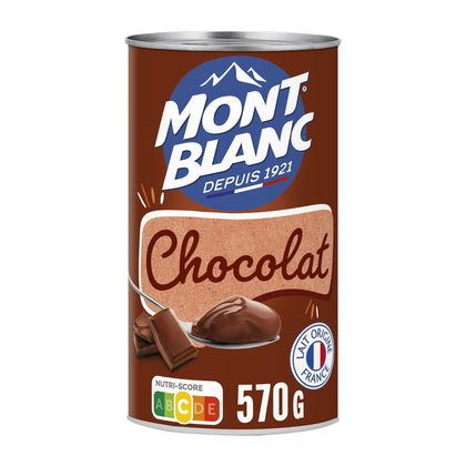 MONT BLANC Schokoladen-Dessertcreme