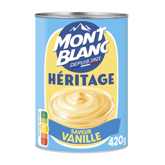 Crème Dessert Vanille MONT BLANC 