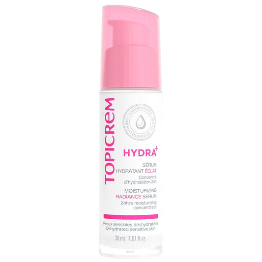 Sérum Visage Femme Peau Sensible Ultra-Hydratant 24H TOPICREM le flacon de 30mL