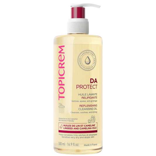Huile de Douche Corps Anti-Grattage Anti-Irritations Relipidante TOPICREM le flacon de 500mL