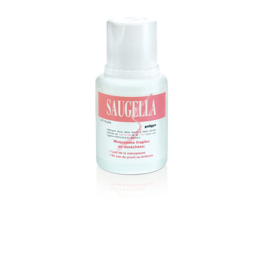 Soin Intime Nettoyant Doux Ph Neutre Poligyn SAUGELLA le flacon de 100mL
