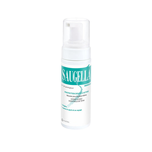 Mousse Intime Douce Apaisante Irritations SAUGELLA le flacon de 150 mL