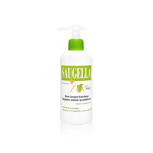 Soin Intime Fraicheur SAUGELLA la pompe de 200mL