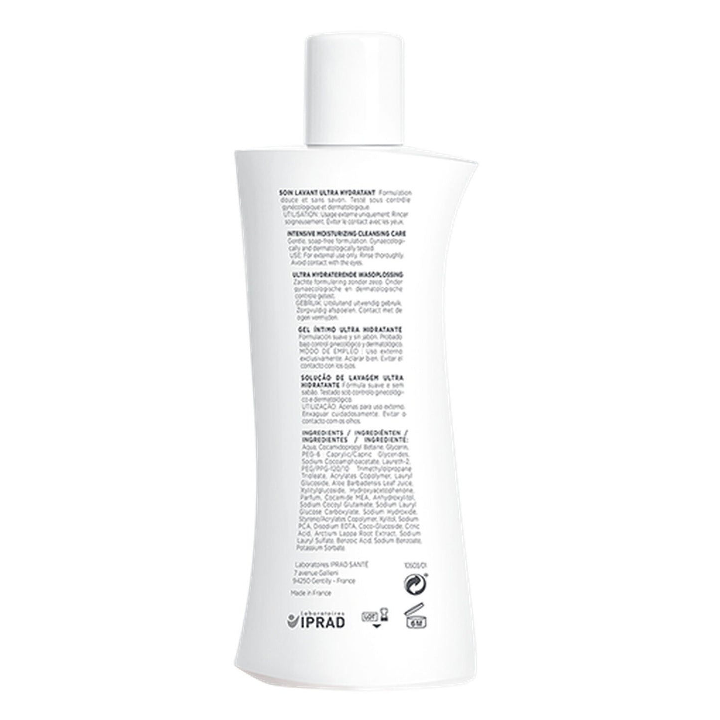 Soin Intime Lavant Ultra Hydratant à l'Aloe Vera et Bardane SAFORELLE