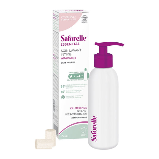 Soin Intime Apaisant à Reconstituer SAFORELLE le kit de soin