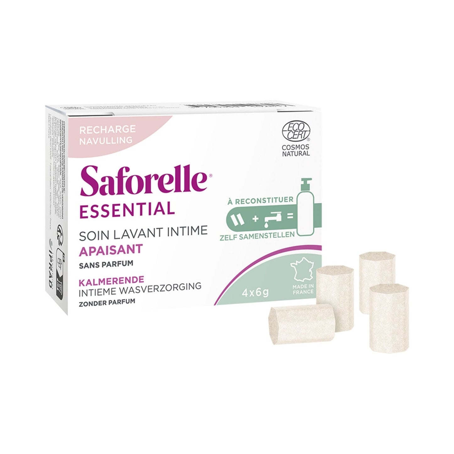 Soin intime Apaisant à reconstituer SAFORELLE 