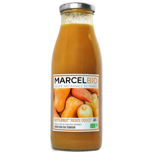 Organic Butternut Sweet Potato Soup MARCEL BIO
