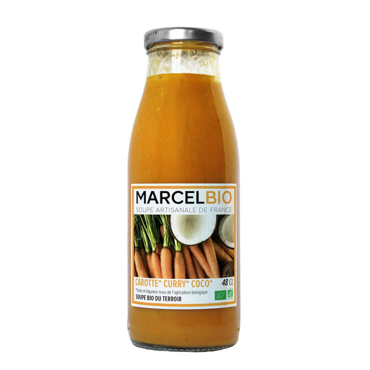 MARCEL BIO Organic Coconut Curry Carrot Soup