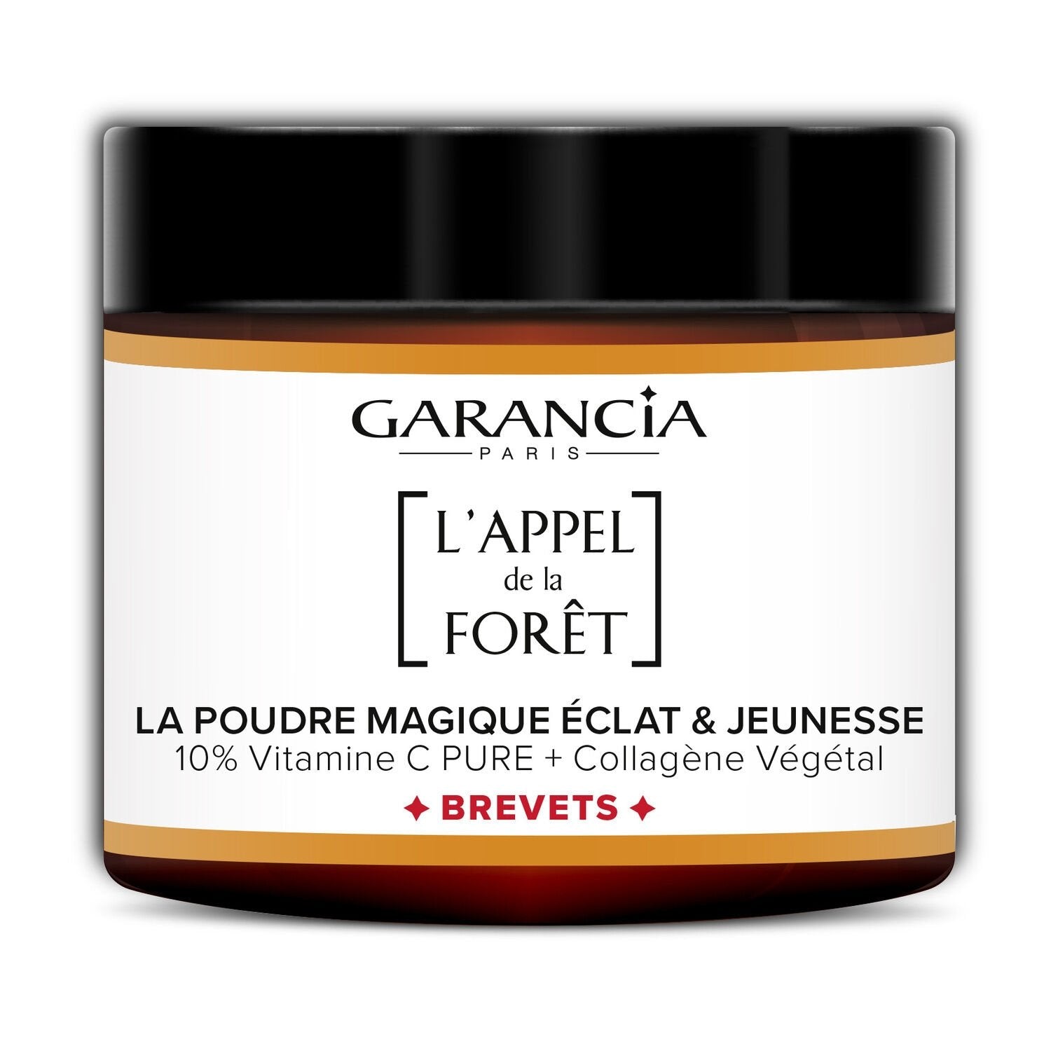 Poudre Visage Eclat Jeunesse Vitamine C 10% l'Appel de la Forêt GARANCIA le pot de 6,5gr