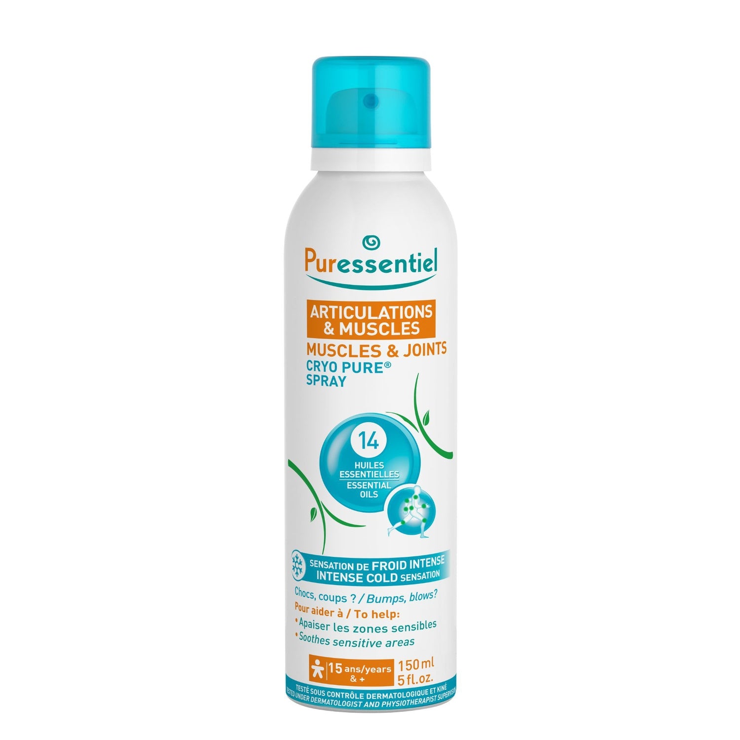 Spray Articulation et Muscle Froid Intense PURESSENTIEL 