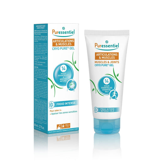 Gel Cryo Soulage Articulations et Muscles PURESSENTIEL le tube de 80mL