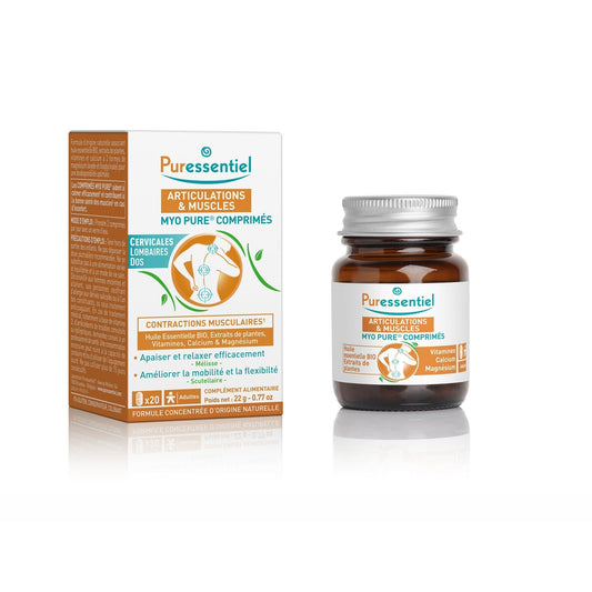 Soin des Lèvres S. O. S Labial Gel Réparateur PURESSENTIEL le pot de 20 comprimés