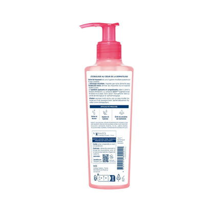 Gel moussant Nettoyant Doux Peau Sensible Créaline BIODERMA 