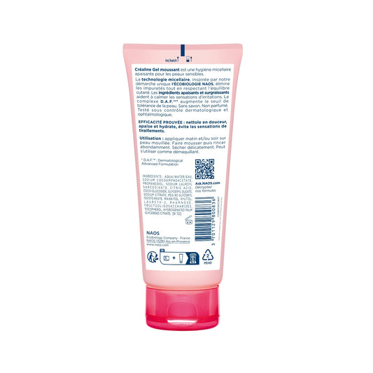 Gel Moussant Corps Peau Sensible Nettoie Apaise Hydrate BIODERMA