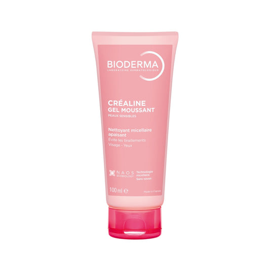 Gel Moussant Corps Peau Sensible Nettoie Apaise Hydrate BIODERMA le flacon de 100mL