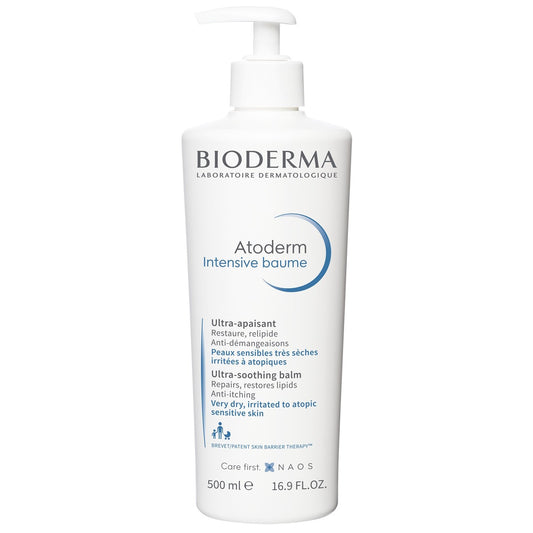 Baume Corps Anti-Démangeaisons Irritations Peaux à Tendance Atopique BIODERMA la pompe de 500mL