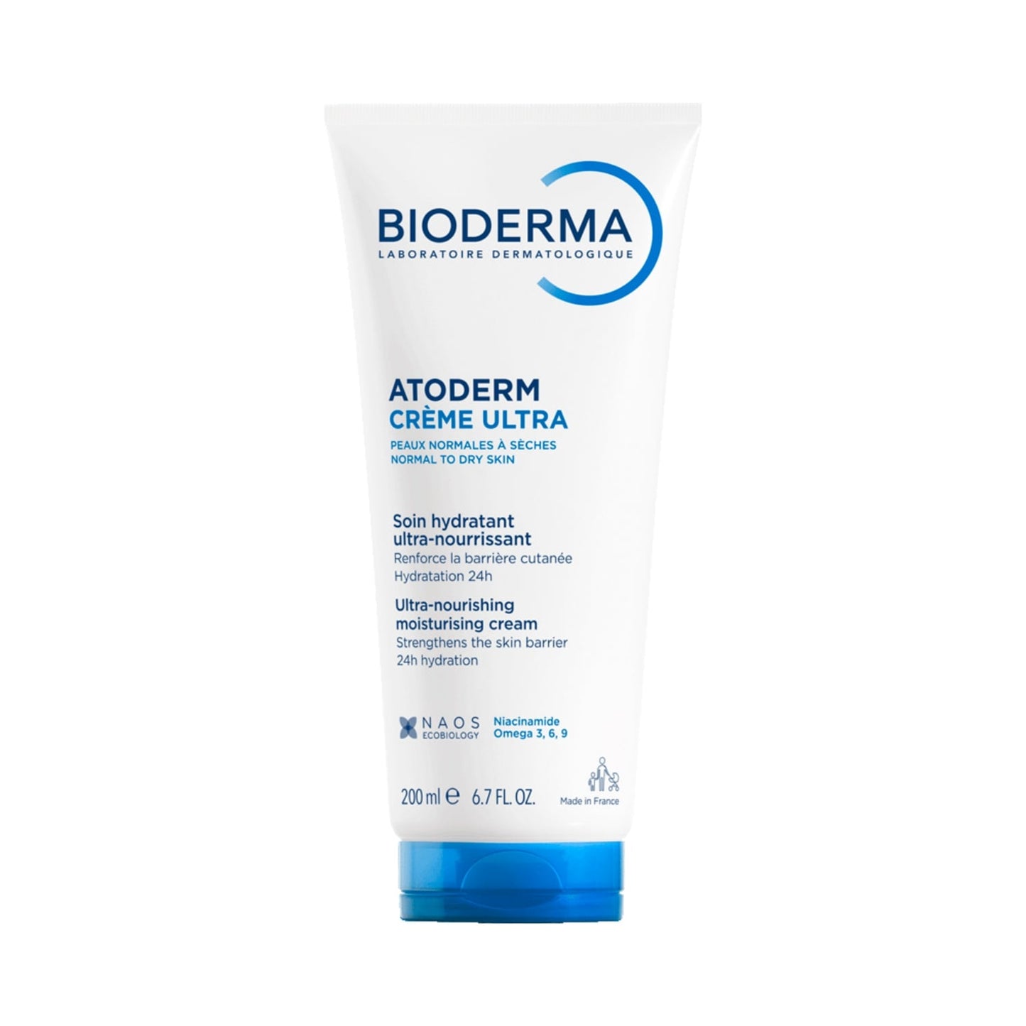 Crème Corps Peau Sèche à Très Sèche 24h Ultra-Nourrissante Atoderm BIODERMA 