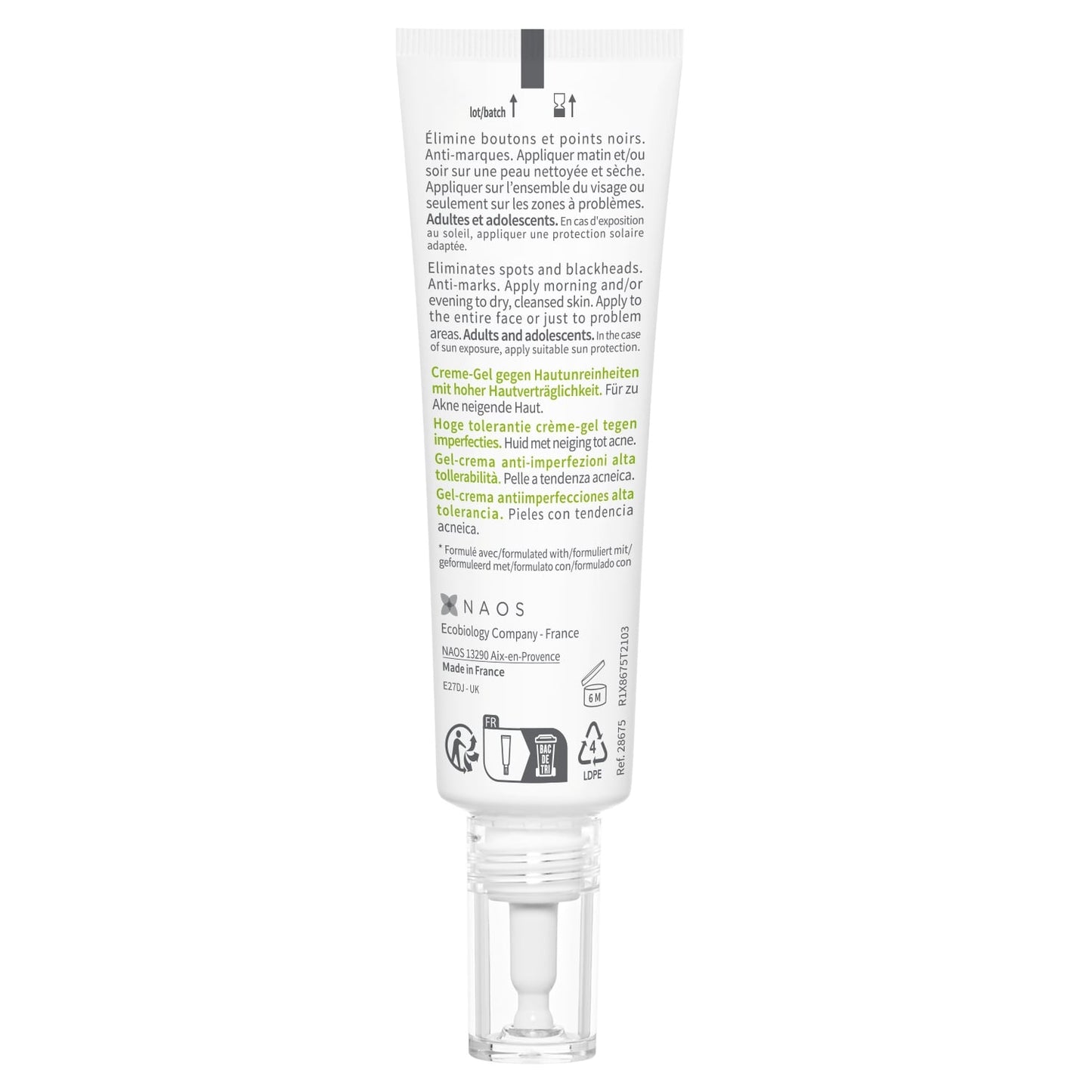 Crème Corps Gel Anti-Imperfection Haute Tolérance Sébium Kerato+ BIODERMA 
