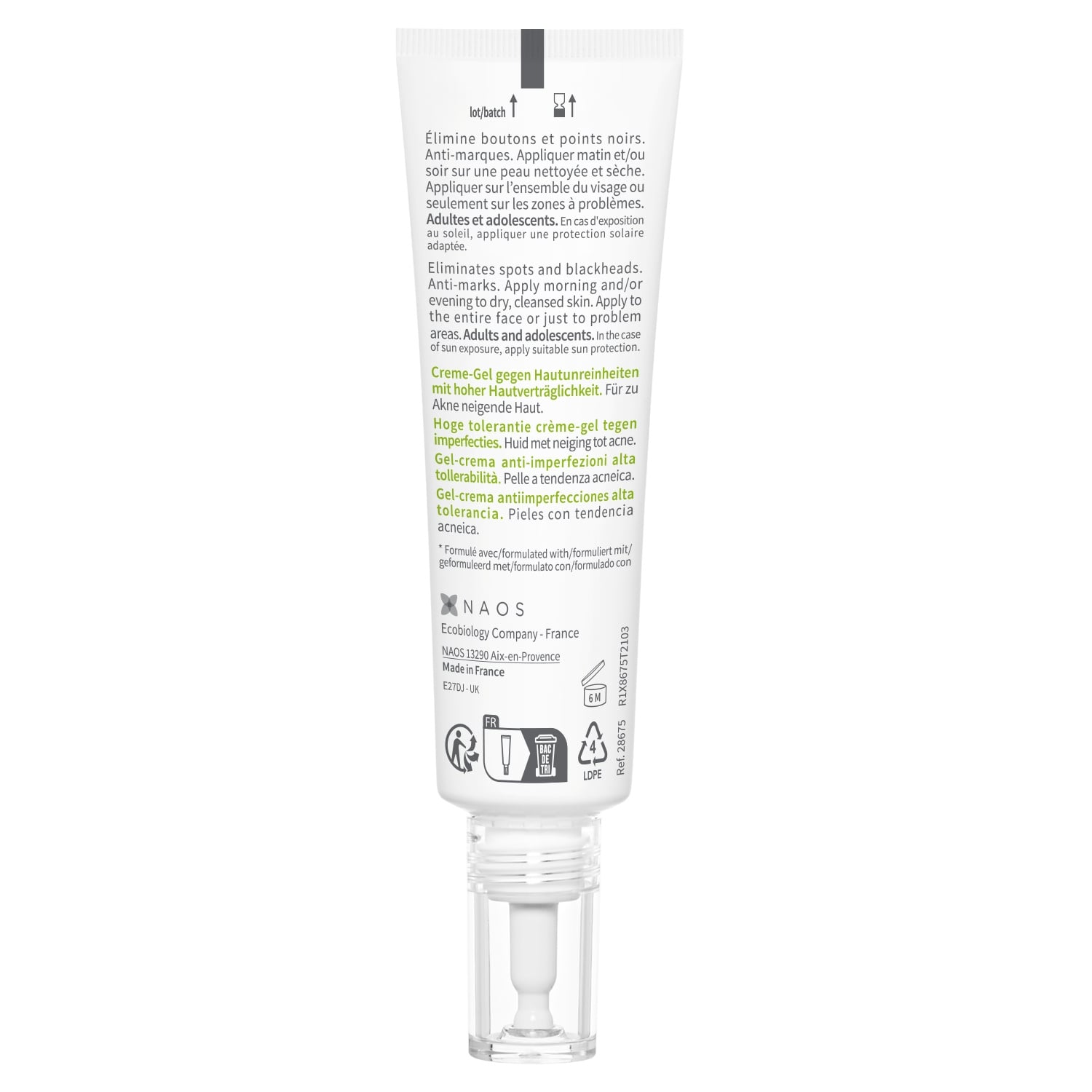 Crème Corps Gel Anti-Imperfection Haute Tolérance Sébium Kerato+ BIODERMA 
