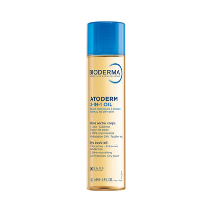 Huile Sèche Corps Peau Normale à Sèche Lisse et Sublime Atoderm BIODERMA 