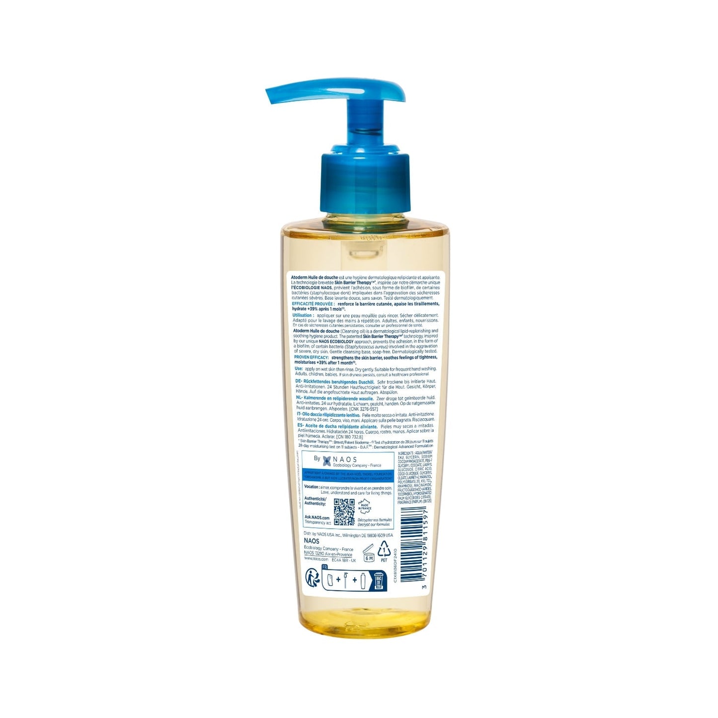 Huile de douche Pour peaux très sèches à irritées BIODERMA 