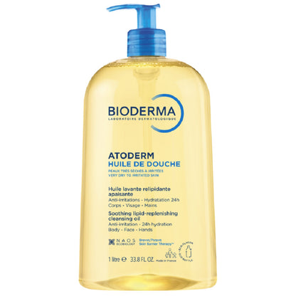 Huile de douche Corps Huile Lavante Relipidante Apaisante BIODERMA 