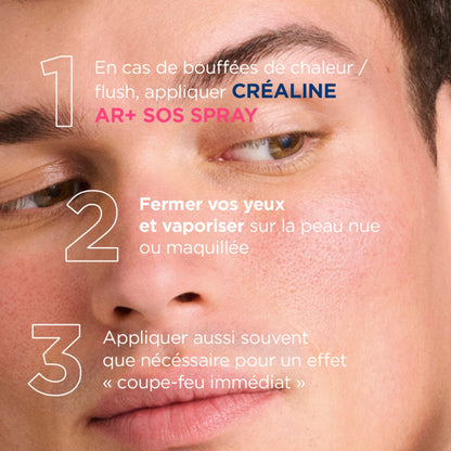 Soin Brume Anti-Rougeurs Apaisante Créaline AR+ SOS BIODERMA 