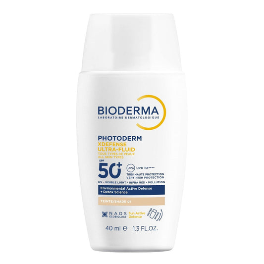Crème Solaire Teinté Très Haute Protection Spf 50+ Résistant à l'Eau BIODERMA le flacon de 40mL