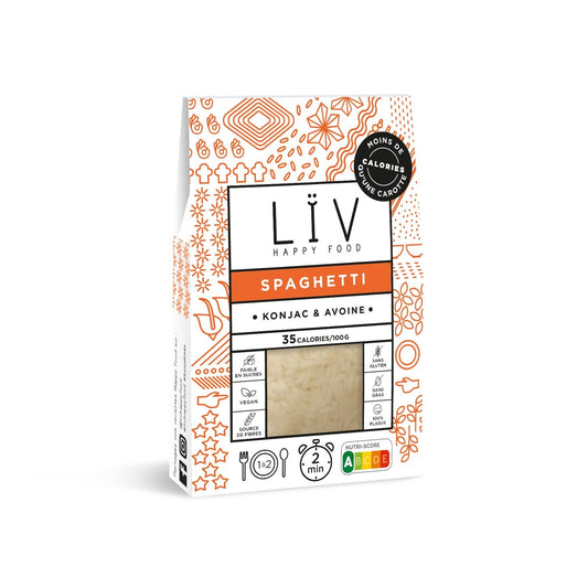 Spaghetti Konjac & Avoine LIV HAPPY FOOD le sachet de 200g