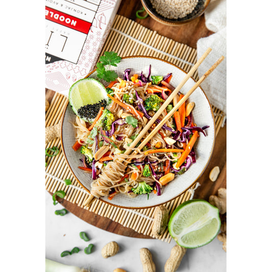 Konjac &amp; Oat Noodles LIV HAPPY FOOD