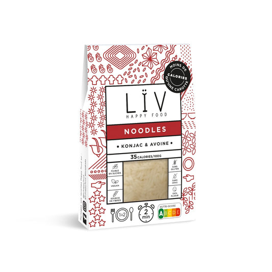 Noodles Konjac & Avoine LIV HAPPY FOOD le sachet de 200g