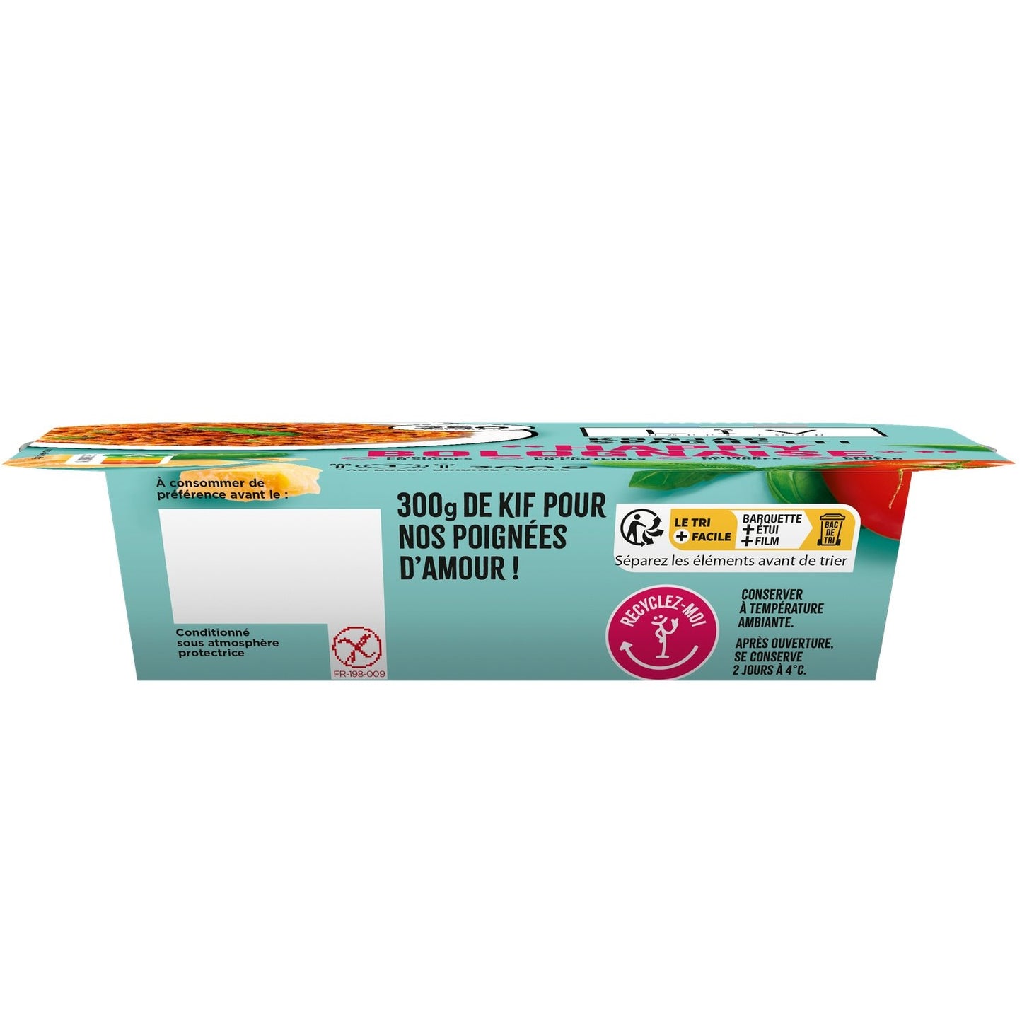 Ready Meal Konjac Spaghetti Bolognese LIV HAPPY FOOD