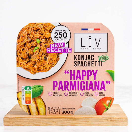 Spaghetti Konjac Parmigiana Mega Light LIV HAPPY FOOD