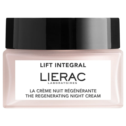 Crème de Nuit Visage Femme Tous Types de Peau Anti-Âge Lift Integral LIERAC le pot de 50mL