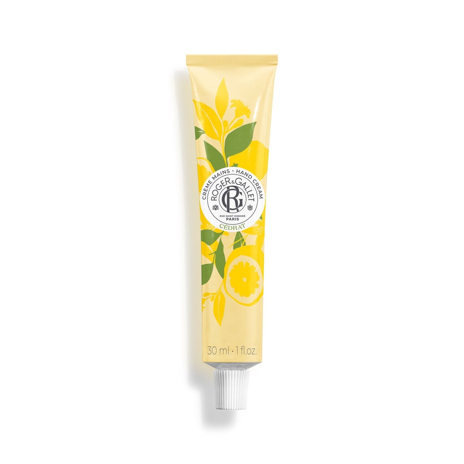 Crème Mains Cédrat Bienfaisante Hydratation et Protection Roger & GALLET le tube de 30mL