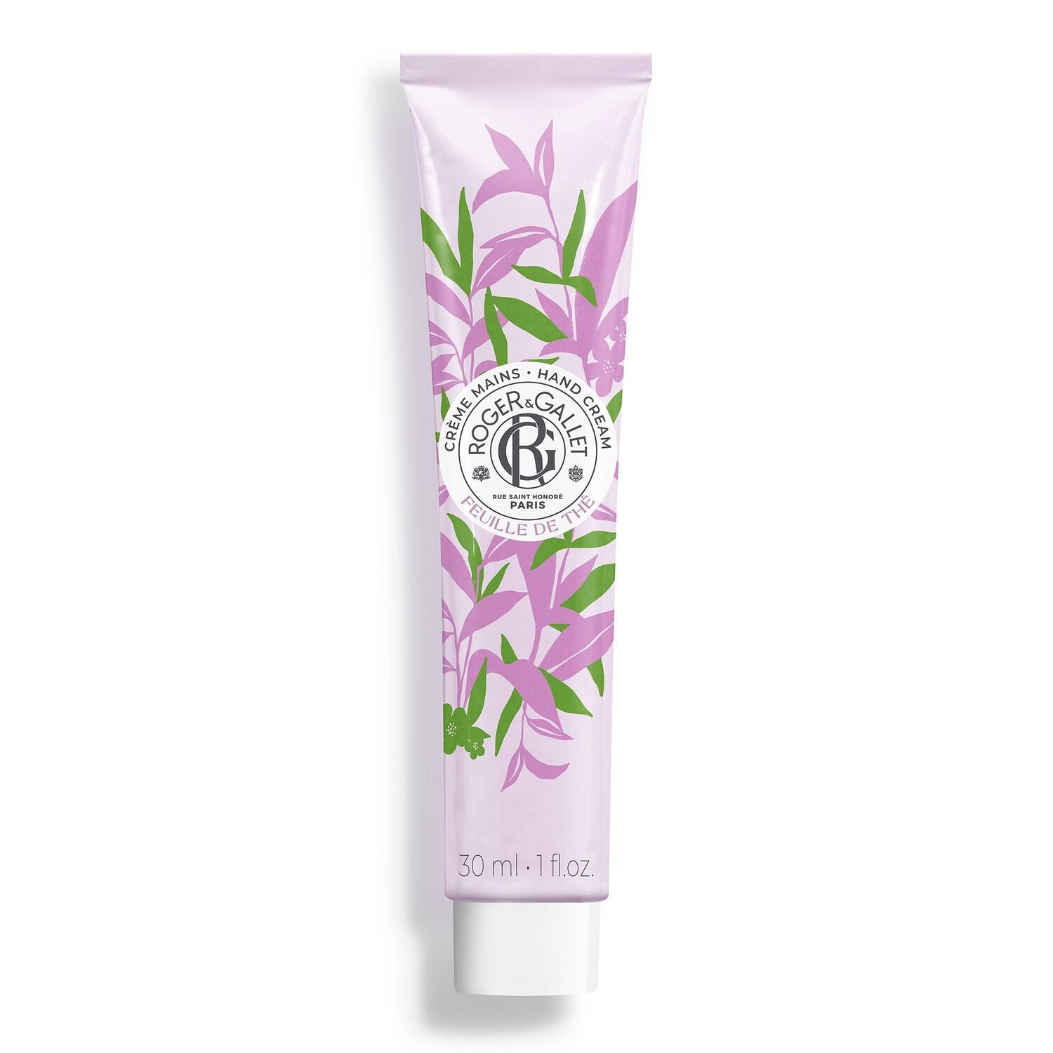 Crème Mains Feuille de Thé Bienfaisante Roger & GALLET le tube de 30mL