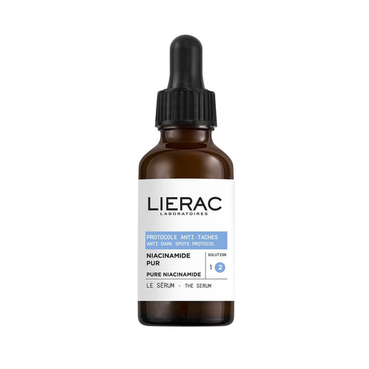 Sérum Visage Femme Anti-Tâches Niacinamide Pur Tous Types de Peau LIERAC le flacon de 30mL