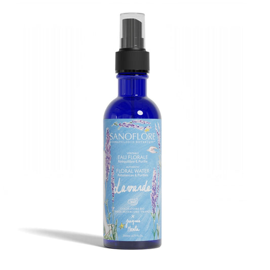 Floral Water for Face Combination to Oily Skin Purifies Balance Organic Lavender SANOFLORE