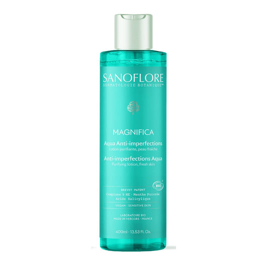 Lotion Aqua Anti-Imperfections Bio SANOFLORE le flacon de 400mL