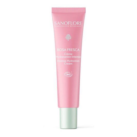 Crème Visage Femme Peau Normale à Sèche Hydratante Rosa Fresca Bio SANOFLORE le tube de 40mL